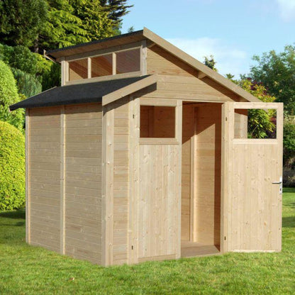 7ft x 7ft Skylight Shed - Hot Tub Shop