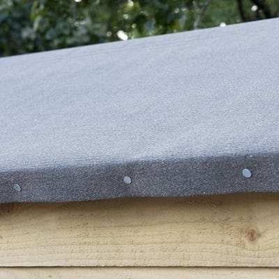 4LIFE Overlap Pressure Treated 8ft x 6ft Apex Shed - No Window - Hot Tub Shop