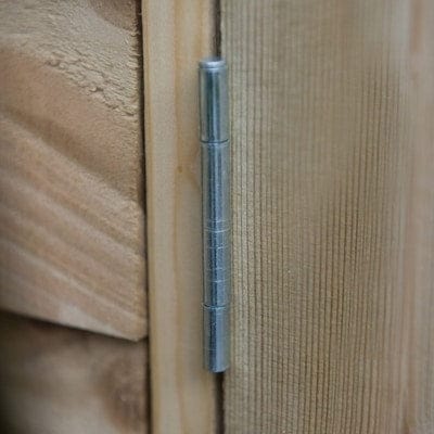 4LIFE Overlap Pressure Treated 7ft x 5ft Apex Shed - No Window - Hot Tub Shop