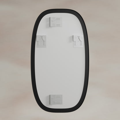 Origins Living Oslo Barrel Mirror 45 X 80cm Matt Black - Hot Tub Shop