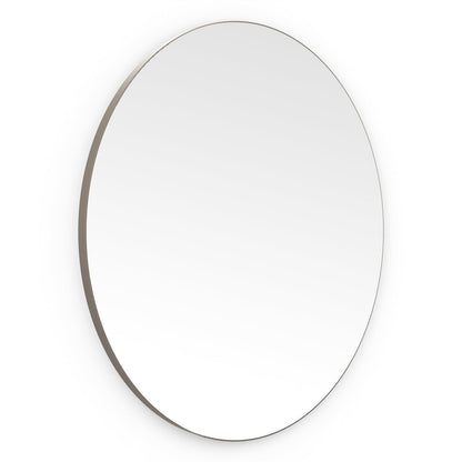 Origins Living Oslo Round Mirror 80cm Brushed Bronze