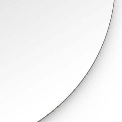 Origins Living Oslo Round Mirror 80cm Brushed Bronze