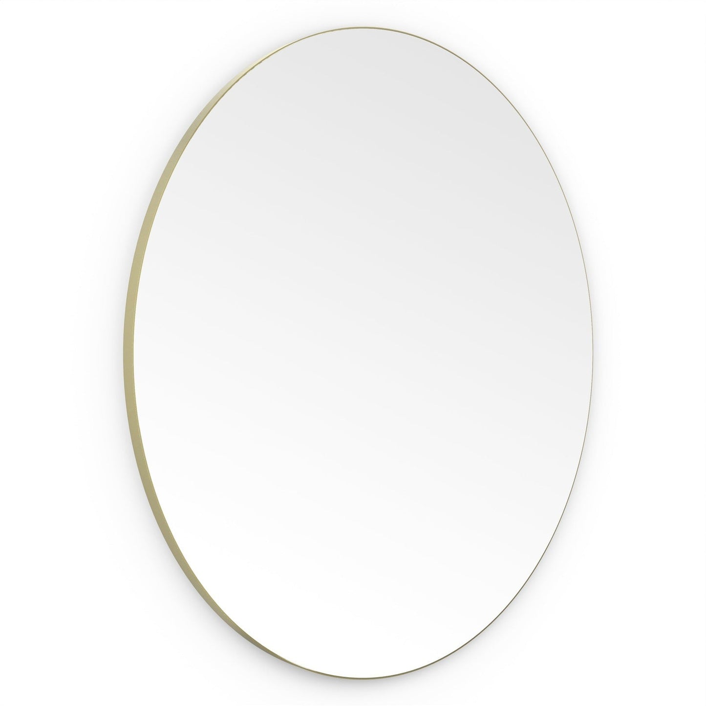 Origins Living Oslo Round Mirror 100cm Brushed Brass