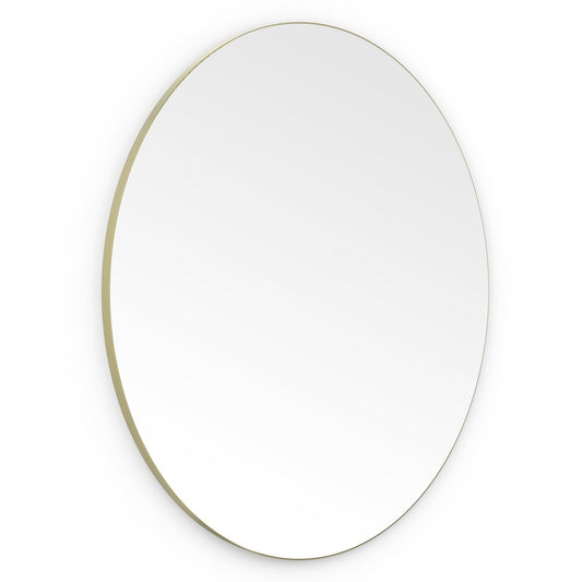 Origins Living Oslo Round Mirror 100cm Brushed Brass