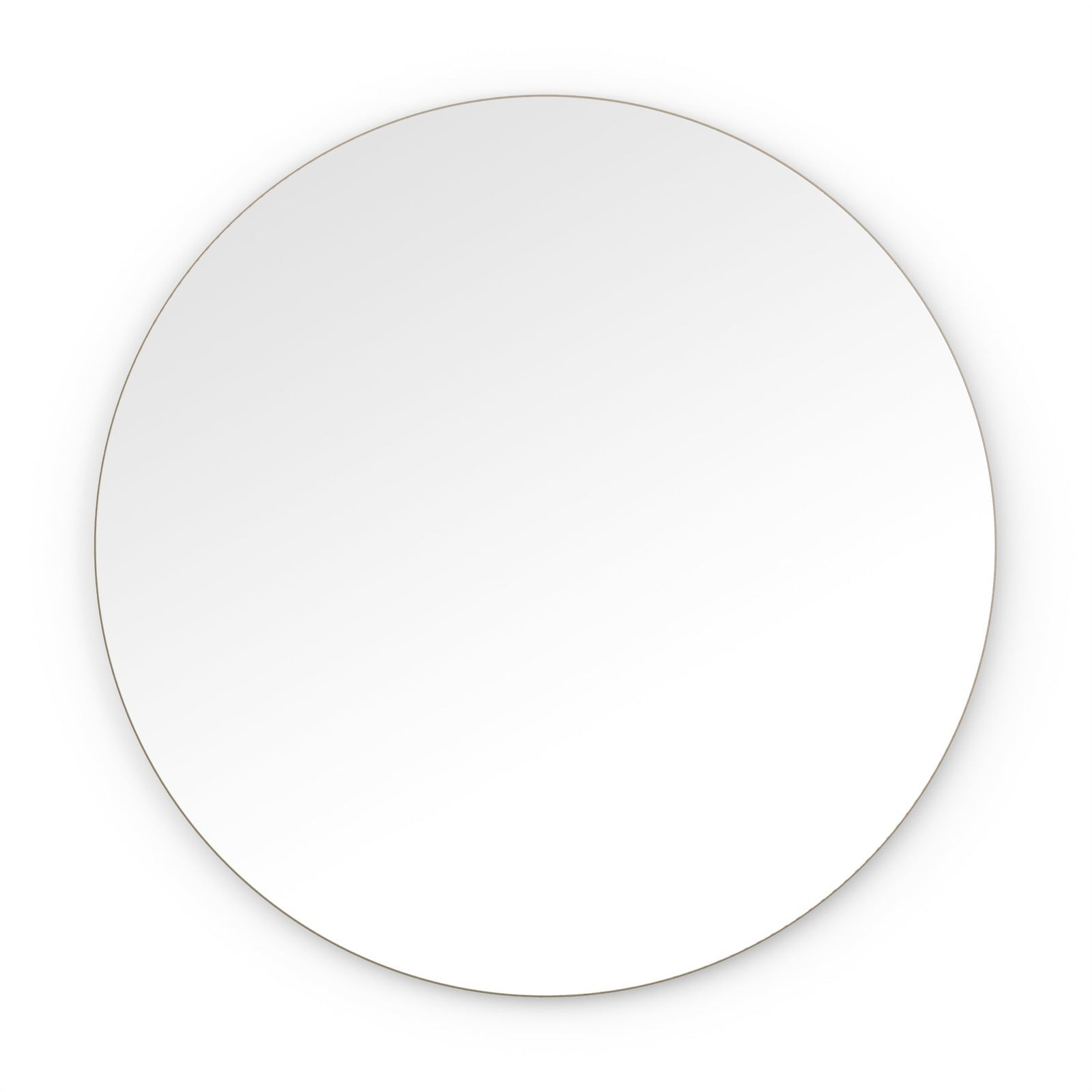 Origins Living Oslo Round Mirror 100cm Brushed Bronze - Hot Tub Shop
