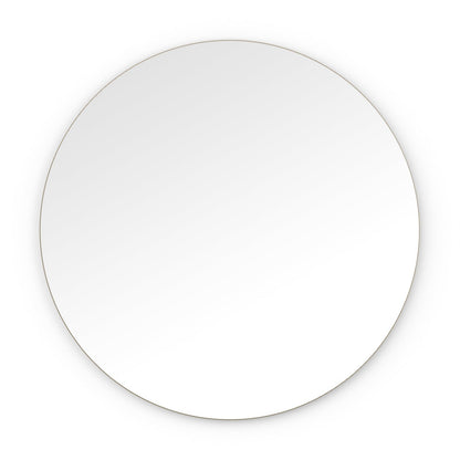 Origins Living Oslo Round Mirror 100cm Brushed Bronze - Hot Tub Shop