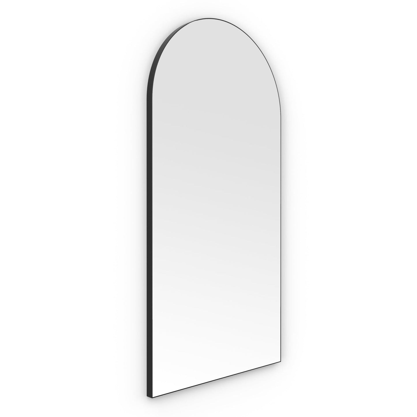 Origins Living Oslo Arch Mirror 50x100cm Matt Black