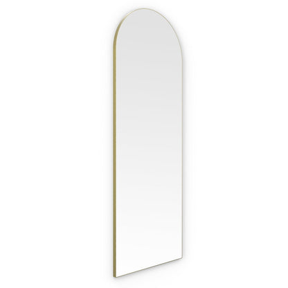 Origins Living Oslo Arch Mirror 50x140cm Brushed Brass