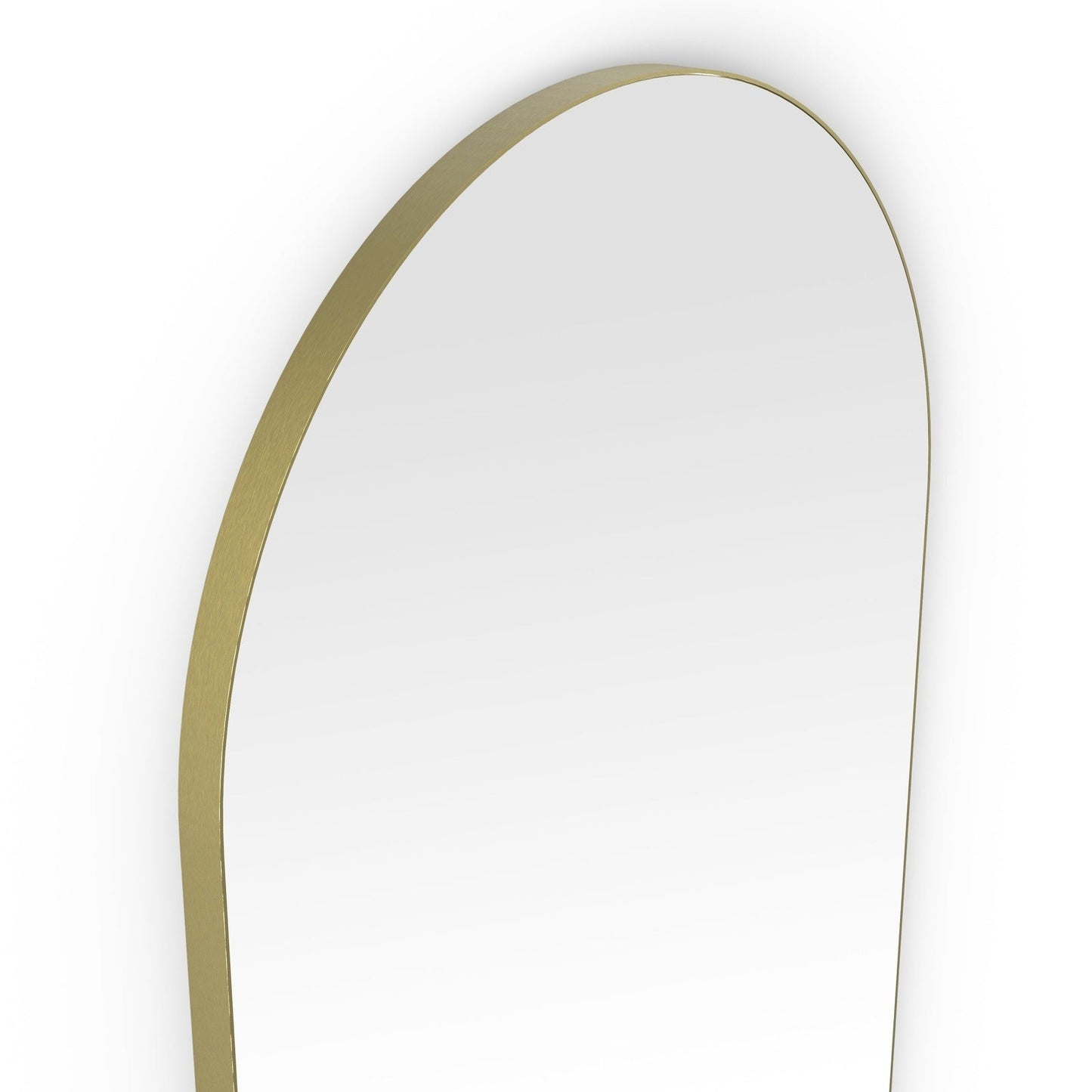 Origins Living Oslo Arch Mirror 50x140cm Brushed Brass