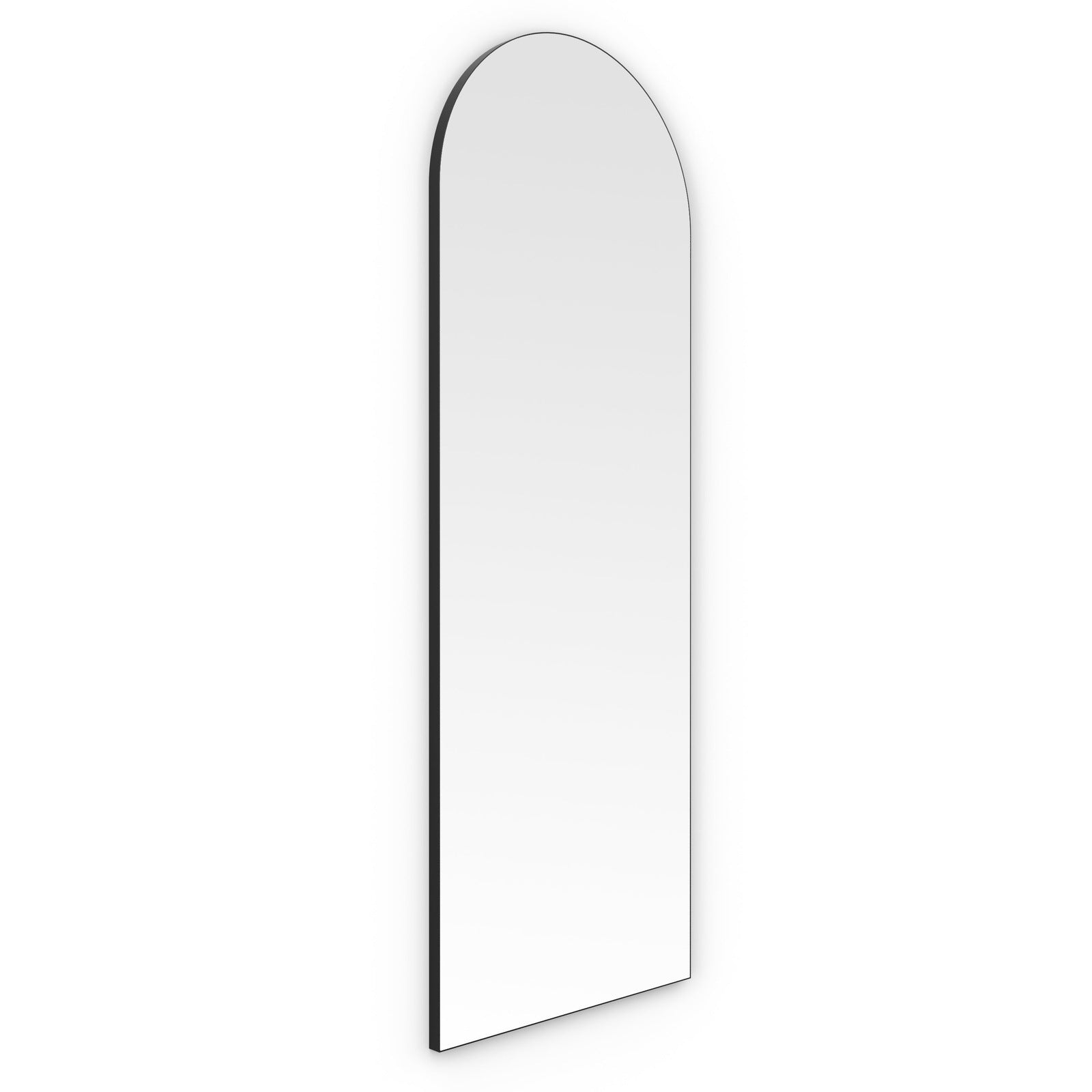 Origins Living Oslo Arch Mirror 50x140cm Matt Black - Hot Tub Shop