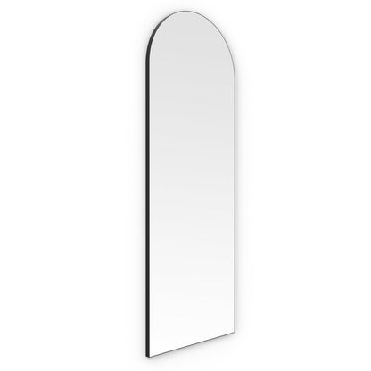 Origins Living Oslo Arch Mirror 50x140cm Matt Black - Hot Tub Shop
