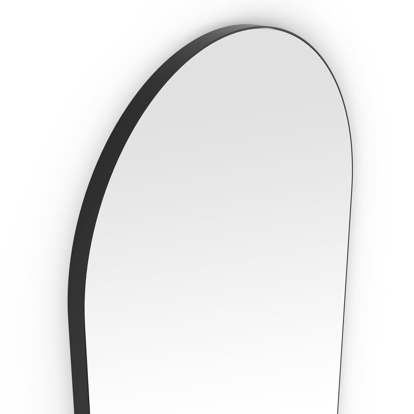 Origins Living Oslo Arch Mirror 50x140cm Matt Black - Hot Tub Shop