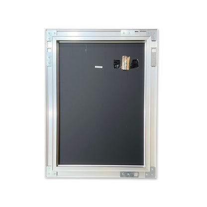 Origins Living Tate Light Square Mirror 70x70cm Matt White