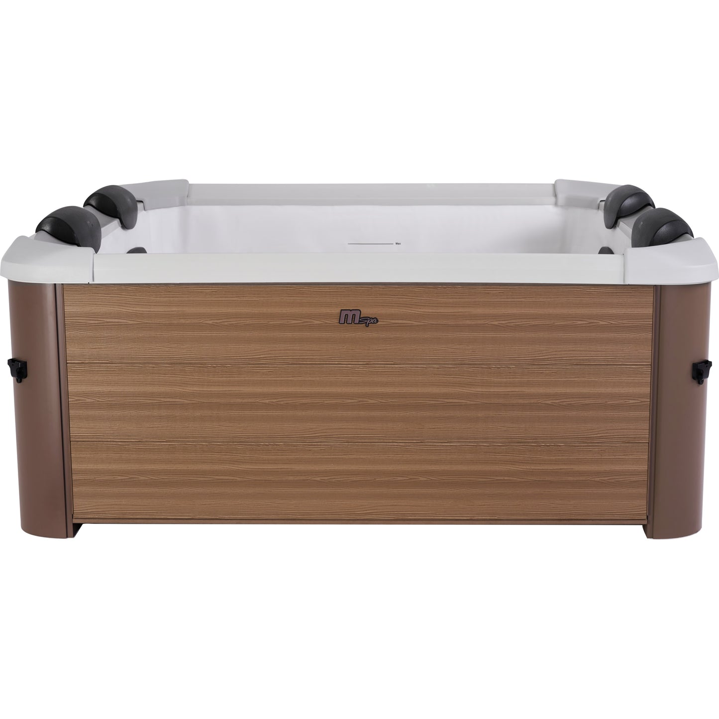 MSpa Oslo 4-6 Person Portable Hard Frame Hot Tub Spa - Amber - Hot Tub Shop