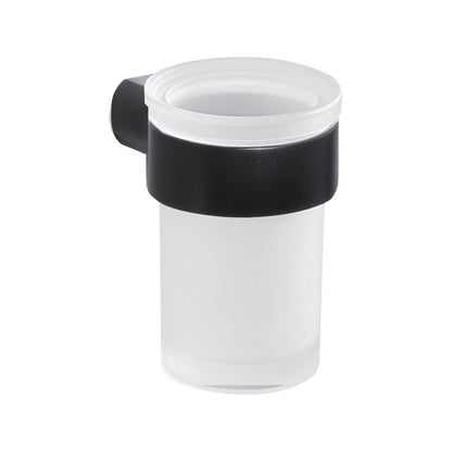 Origins Living Gedy Pirenei Tumbler Holder Matt Black - Hot Tub Shop