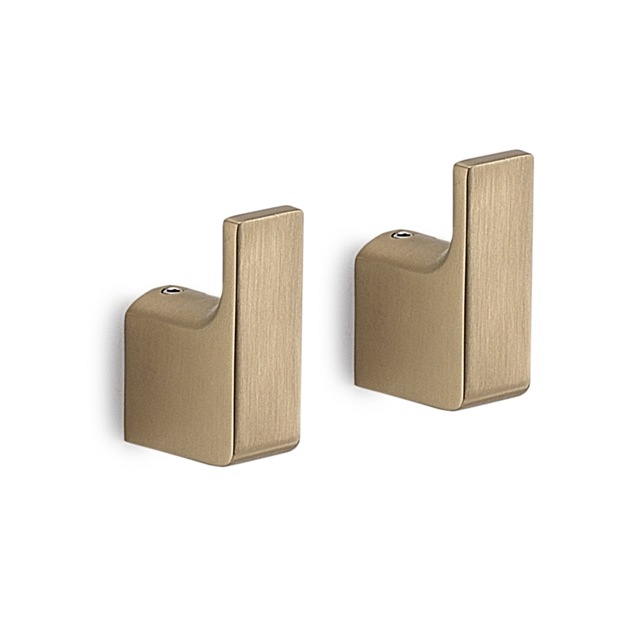 Origins Living Gedy Pirenei Hook X 2 Brushed Gold