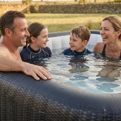 Pacific | 4/6-Person Inflatable Hot Tub | Integrated Heater | UKCA