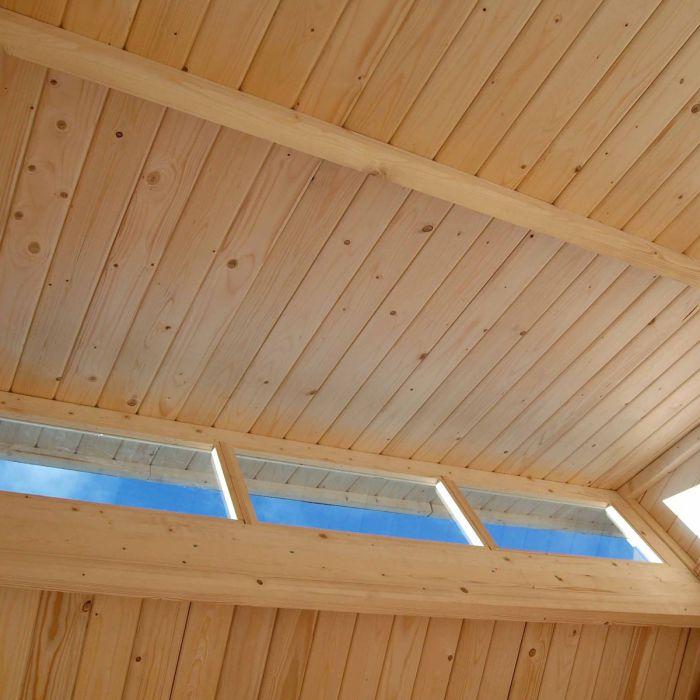 7ft x 7ft Skylight Shed - Hot Tub Shop