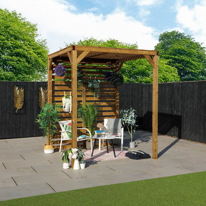 2m x 2m Pressure Treated Pergola