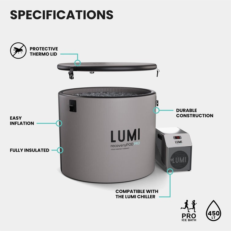 Lumi Pod Pro Inflatable Ice Barrel - Hot Tub Shop