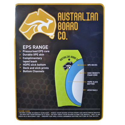 45inch Adult PULSE Series EPS Bodyboard by Australian Board Co - Hot Tub Shop