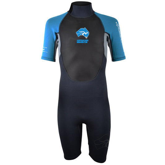 Kids 3/2mm Summer Wetsuit PULSE Shorty - Hot Tub Shop