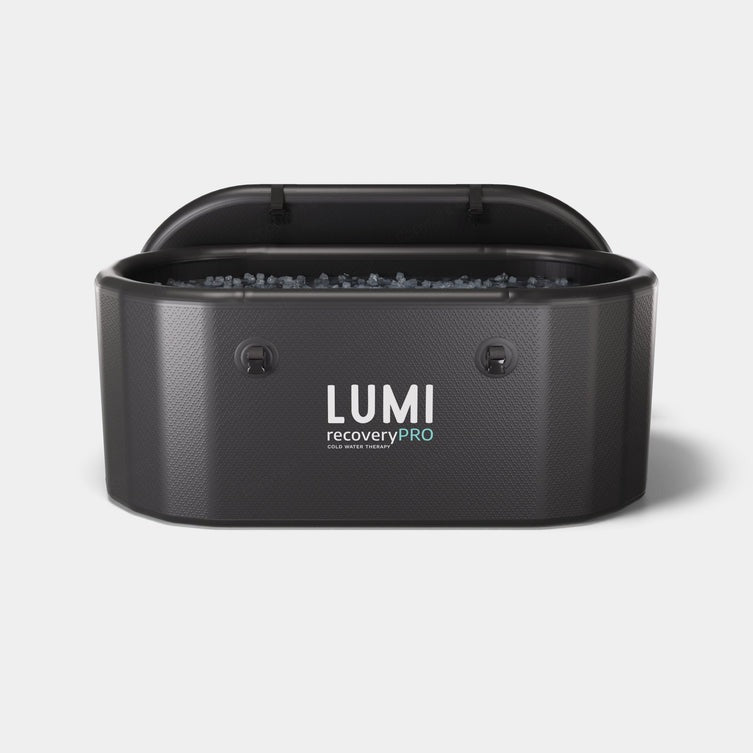 Lumi Recovery Pro 2 Person Inflatable Ice Bath - Black - Hot Tub Shop