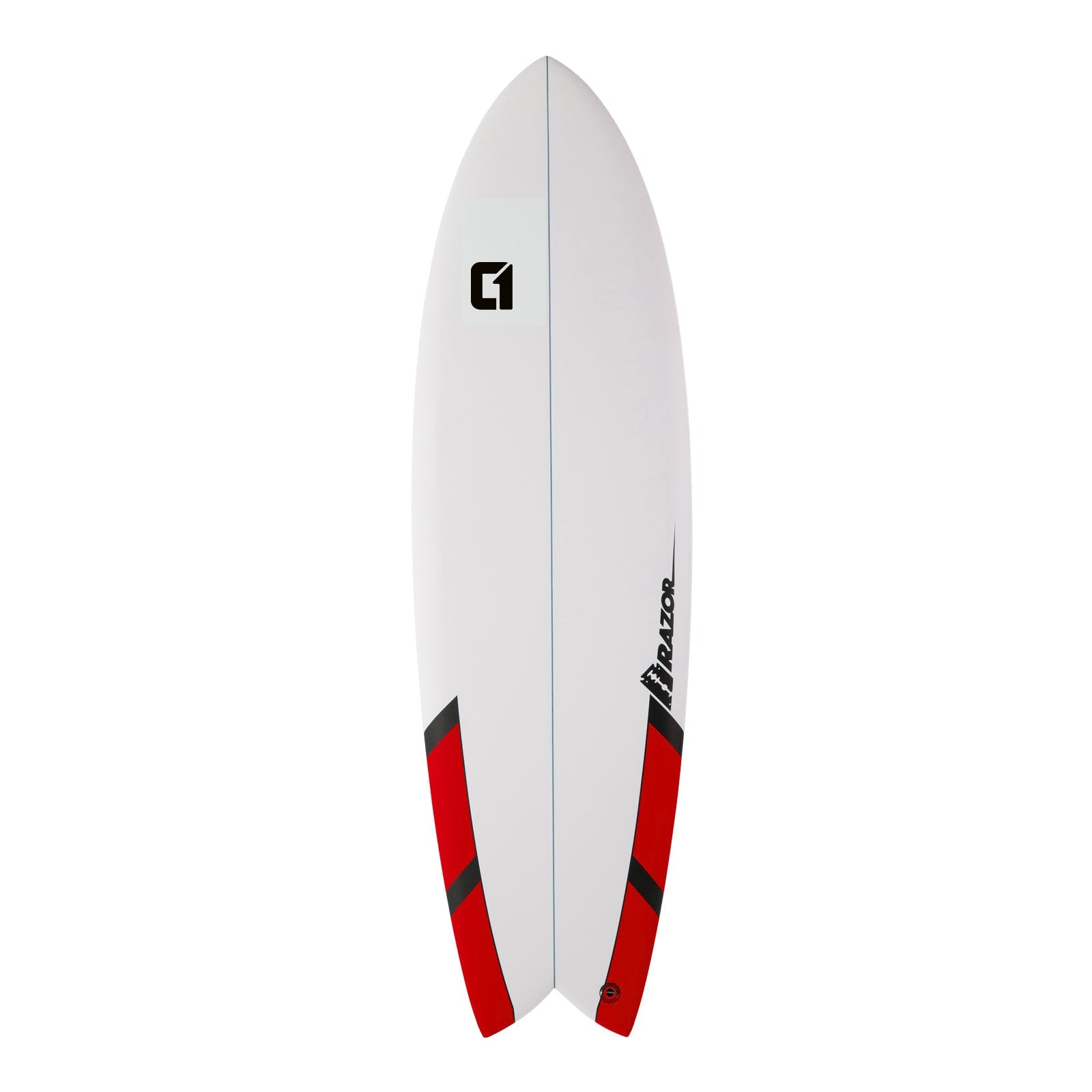 6ft 3 Razor Fish Tail Shortboard Surfboard in Matt Finish - Hot Tub Shop