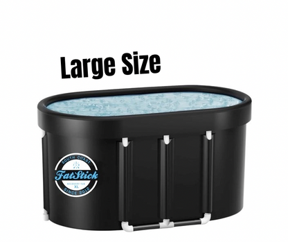 FatStick Recovery Ice Bath | Cold Water Therapy & Recovery Plunge Tub | Round/Oval - Hot Tub Shop