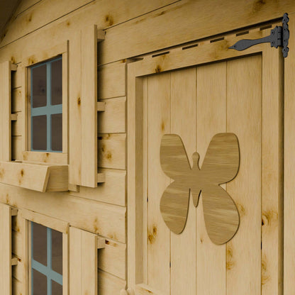 7 x 5 Snowdrop Wooden Playhouse with Loft