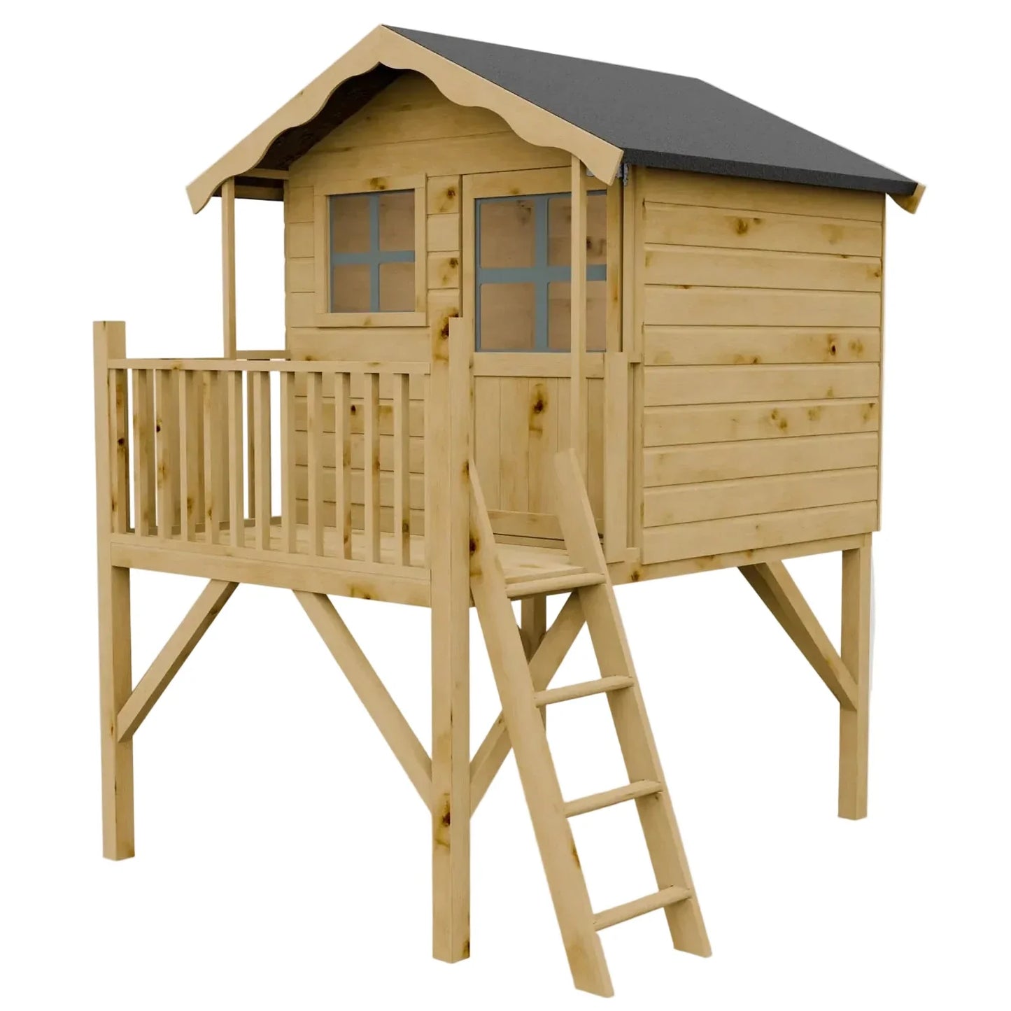 Poppy Tower Wooden Playhouse