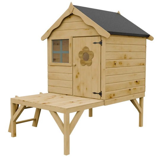 Snug Tower Wooden Playhouse