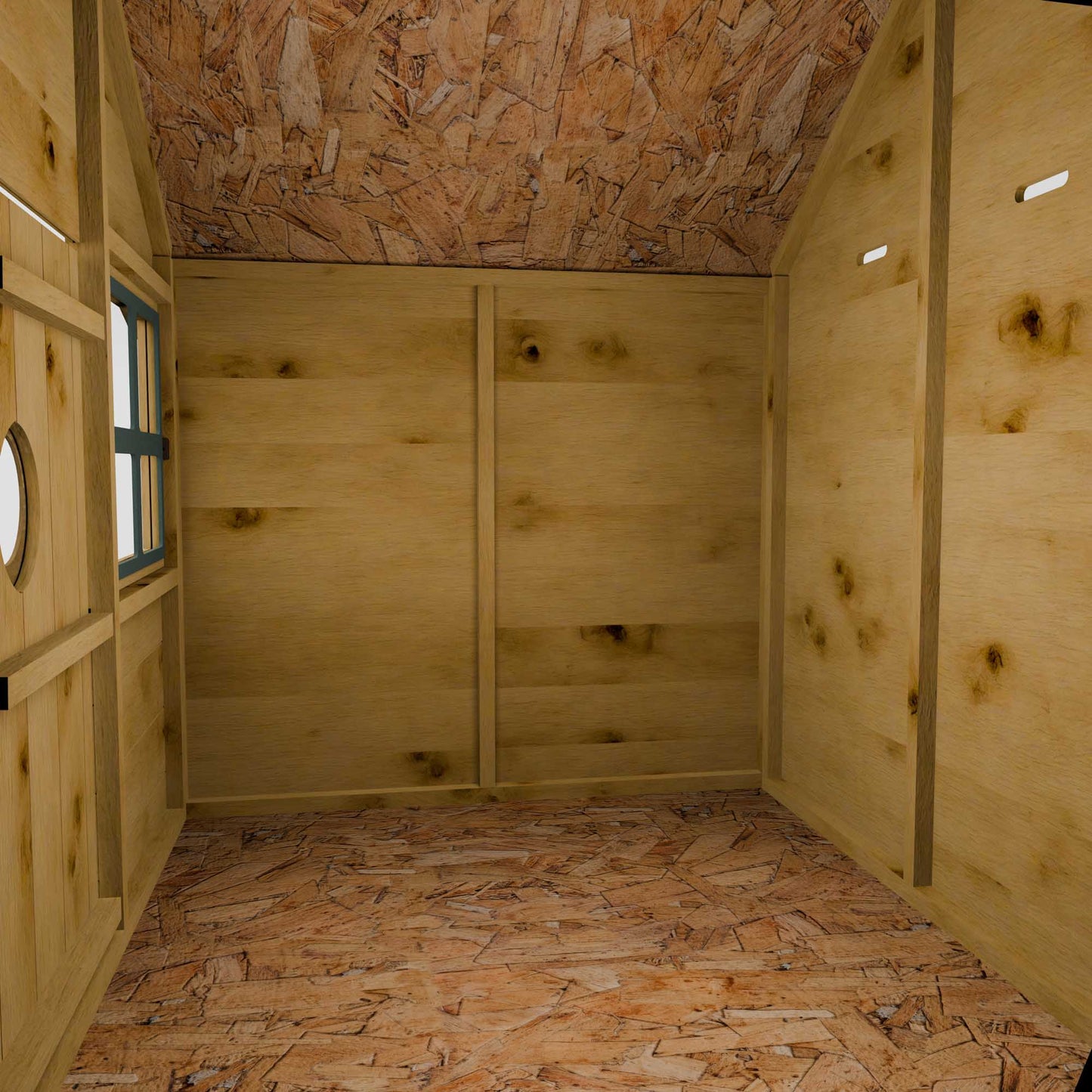 Snug Tower Wooden Playhouse