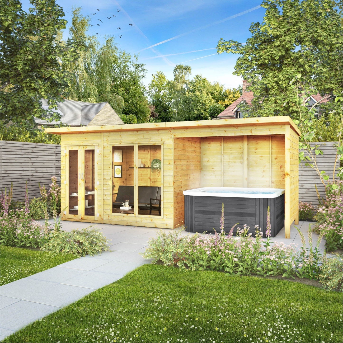 Maine Summerhouse with Patio Area
