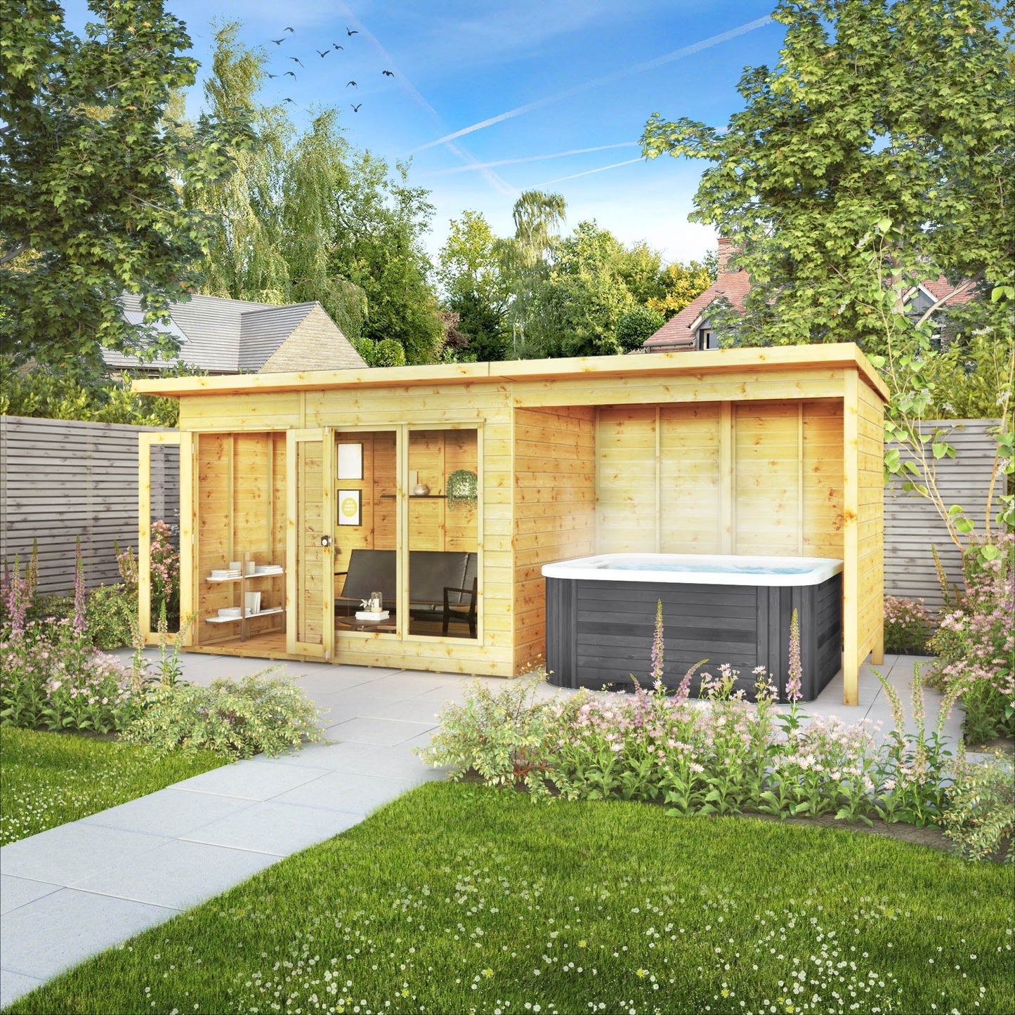 Maine Summerhouse with Patio Area