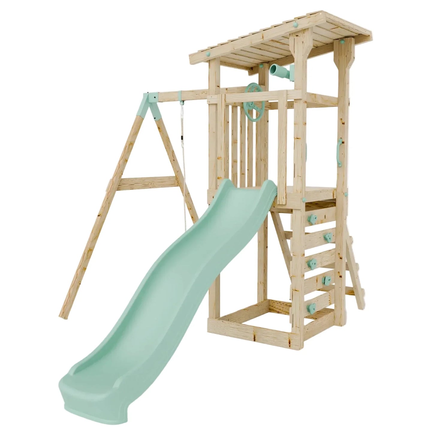 Climbing Frame With Single Swing - Willow Way I