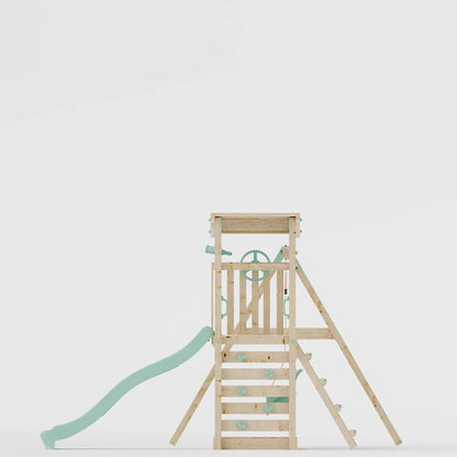 Climbing Frame With Single Baby Swing - Willow Way II