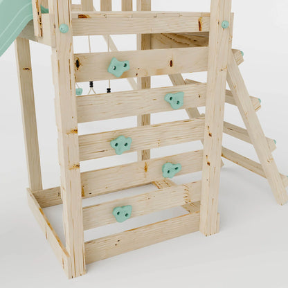 Climbing Frame With Double Swing - Willow Way VII