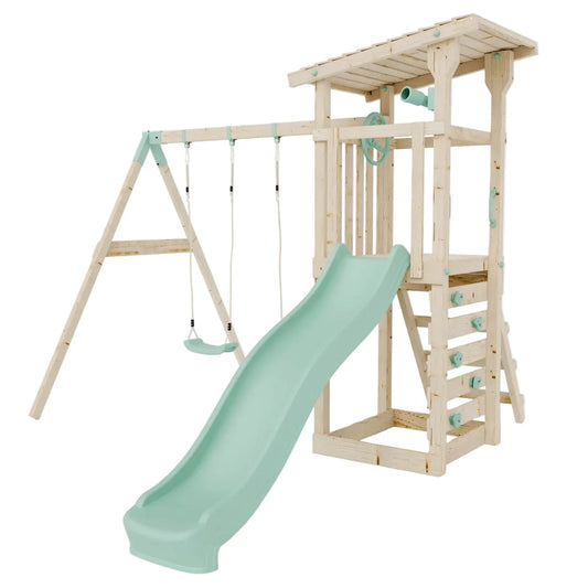 Climbing Frame With Double Swing - Willow Way VII