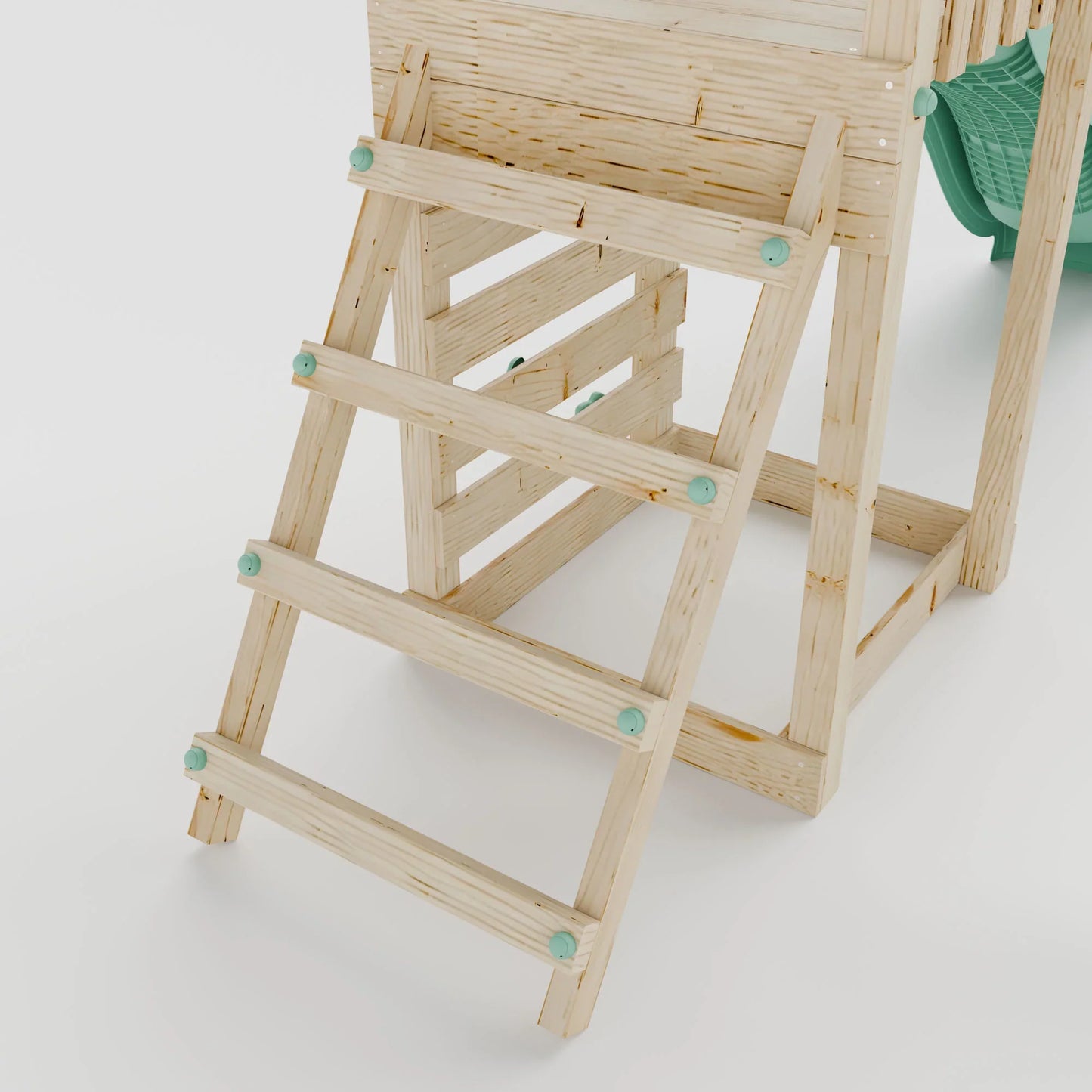 Climbing Frame With Double Swing - Willow Way VII