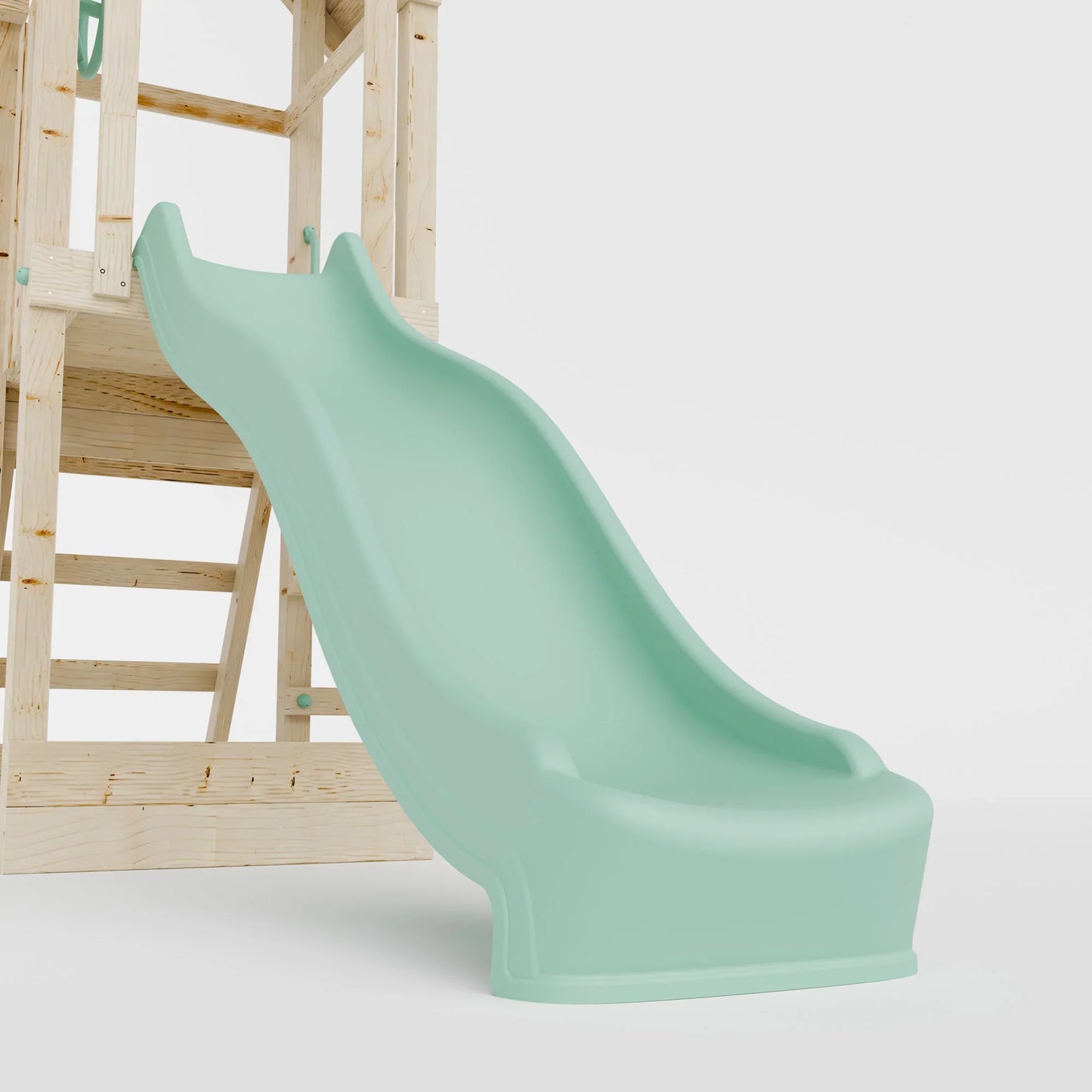 Climbing Frame With Single Swing & Picnic Table - Bramblewick Forest II