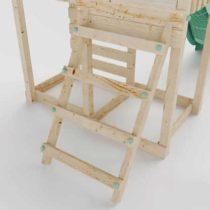 Extended Climbing Frame With Double Swing - Enchanted Grove IX