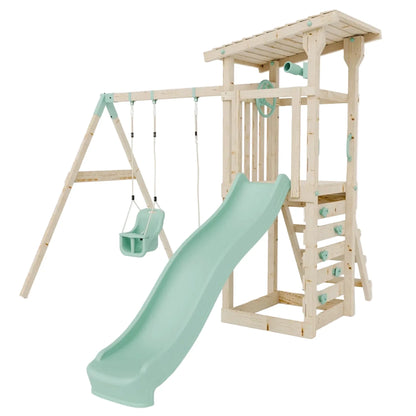 Climbing Frame with Double Swing - Willow Way VIII