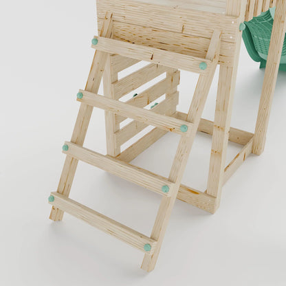 Climbing Frame with Double Swing - Willow Way VIII