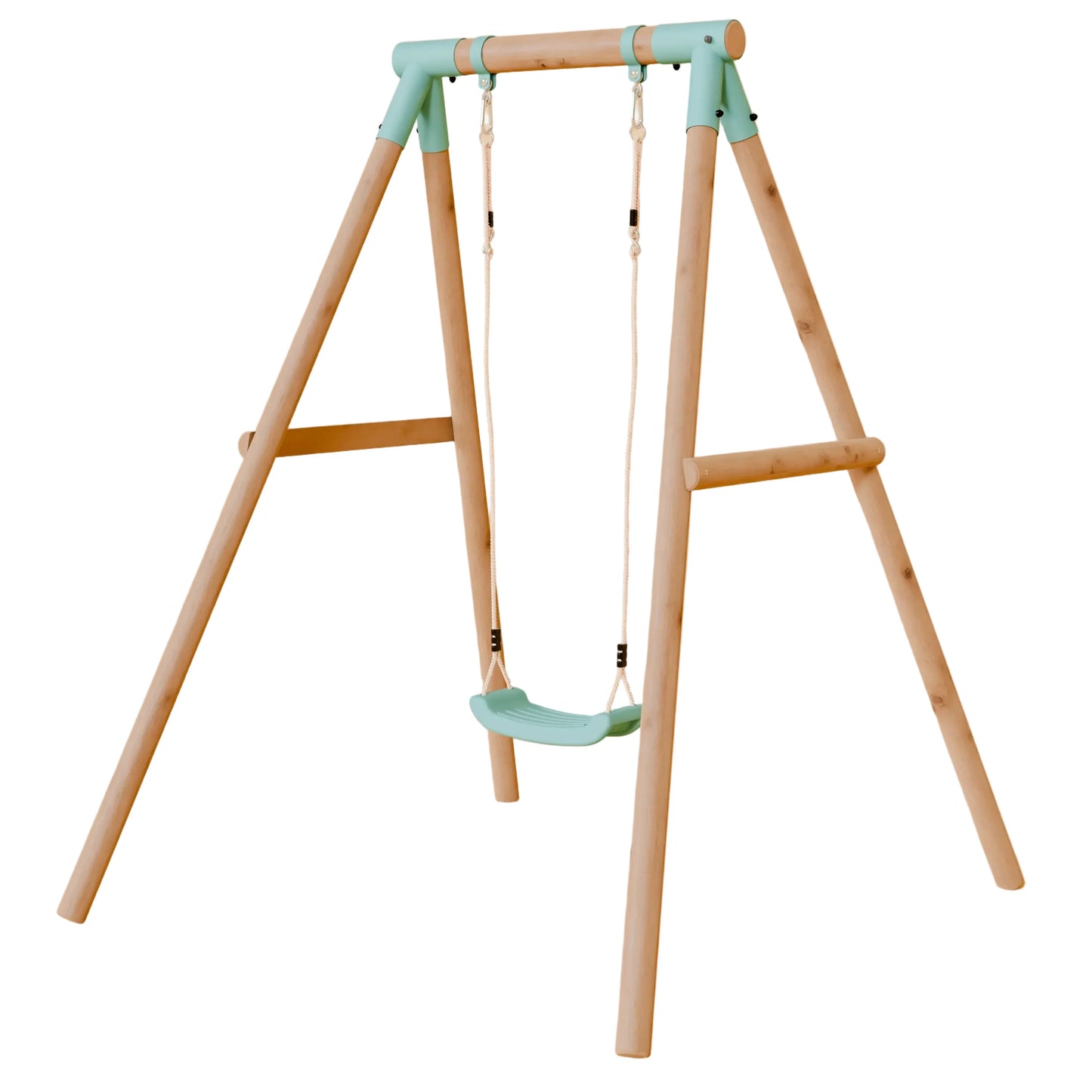 Single Wooden Swing - Evergreen I
