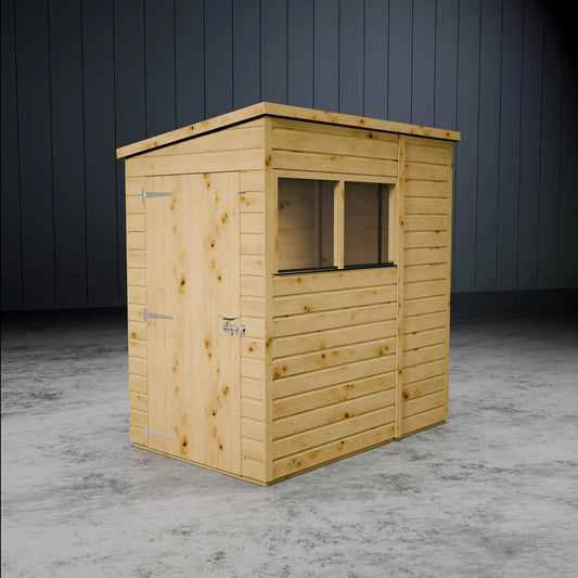 Woodsman Shiplap Pent Wooden Shed