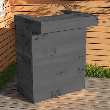 Rustic Wooden Pallet Bar - 80cm - Hot Tub Shop
