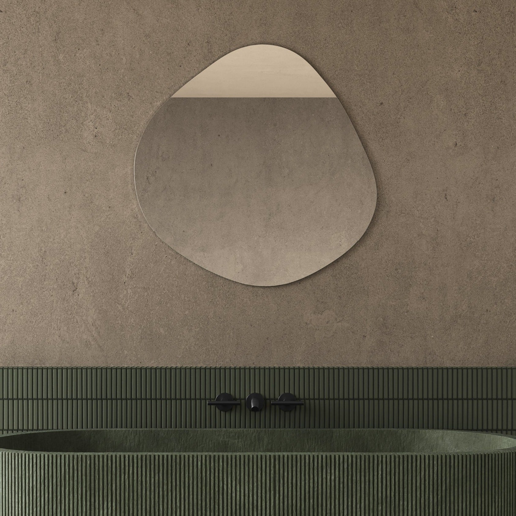 Origins Living Slim Organic Mirror 80 80x80cm - Hot Tub Shop