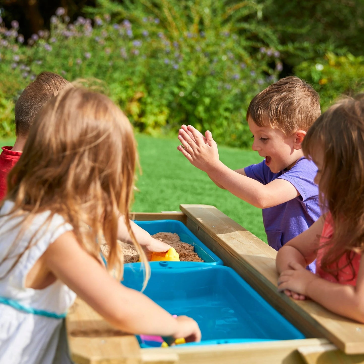 TP Deluxe Wooden Picnic Table Sandpit - FSC® certified