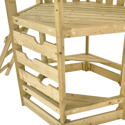 TP Castlewood Wooden Climbing Frame - FSC® certified